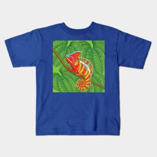 Colourful chameleon Kids T-Shirt